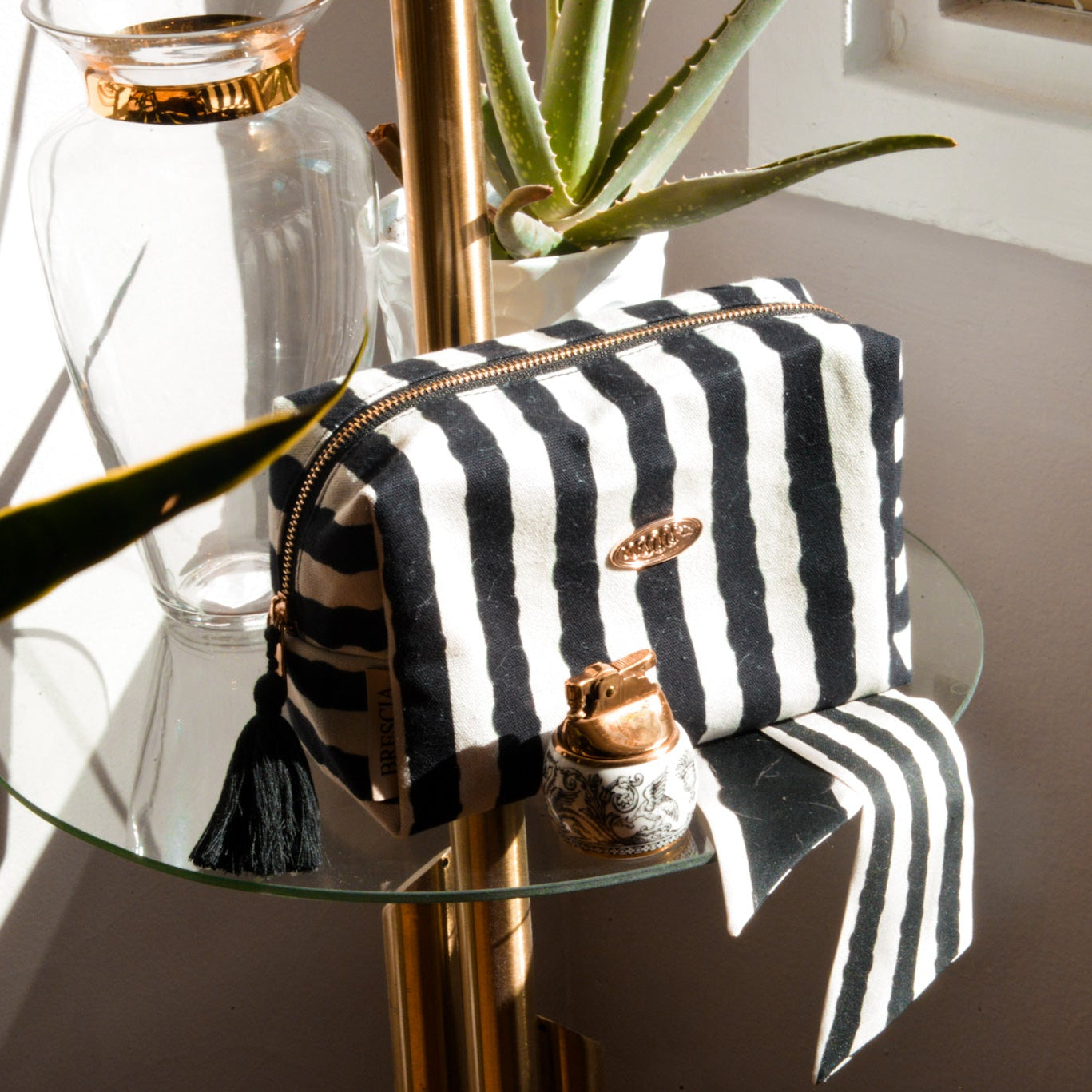 Serpentine Stripe Twilly