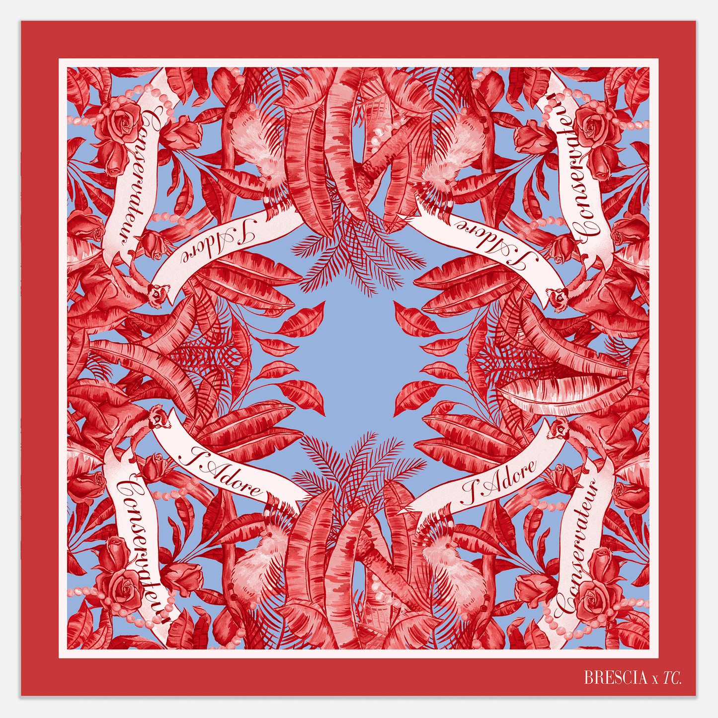 J'Adore Conservateur Silk Scarf
