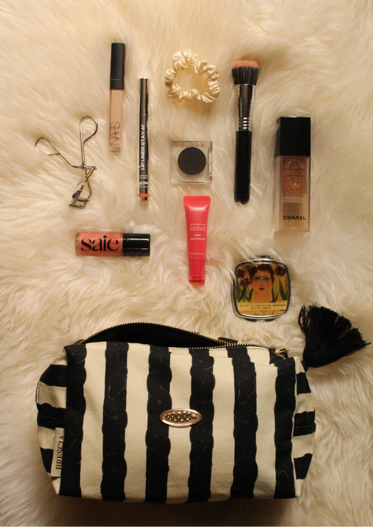 Serpentine Stripe Travel Bag - Black