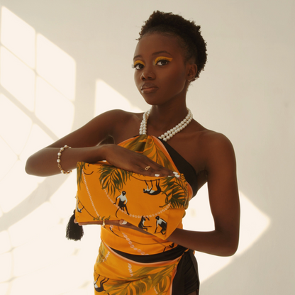 Primates in Pearls Travel Bag