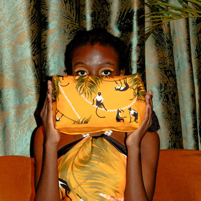 Primates in Pearls Travel Bag
