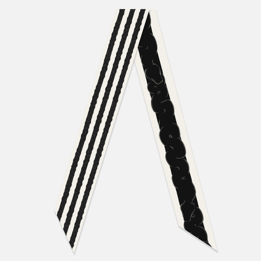 Serpentine Stripe Twilly