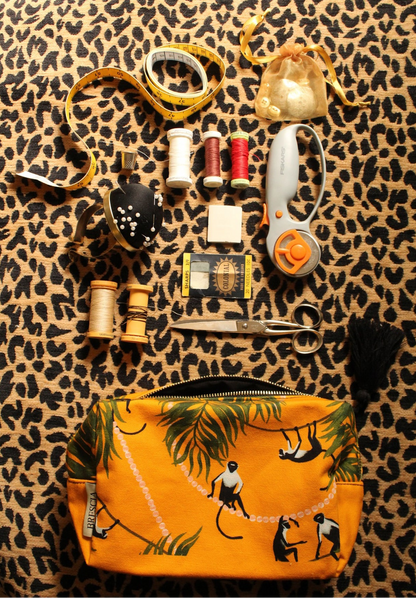 Primates in Pearls Travel Bag